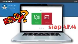 Tutorial Simulasi Mengerjakan Soal AKM SD, SMP, SMA di Website Kemdikbud | Literasi dan Numerasi