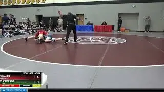 136 Lbs Placement Matches (8 Team) - Chris Hamm, Team Virginia Vs James Capasso, Team NY Be65