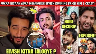 OMG!🤯 Fukra Insaan Aura In T20 World Cup Add But Elvish Yadav Again Pr On Him | Crazy ROAST Allen !