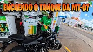 Esse &eacute; o valor REAL pra encher a MT-07