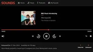 The Kairos (Tom Dempsey) In Session at BBC Music Introducing Merseyside - 2024/03/21, 9PM