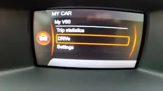 How to Find and Manage Start Stop Function Settings in Volvo V60 I ( 2010 &ndash; 2018 )