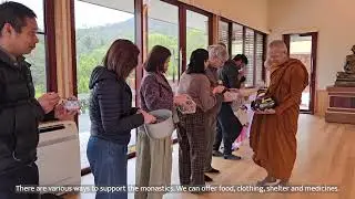 Metta Centre visits Wat Sanggharangsee, Tasmania