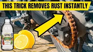 Easiest Way to Remove Rust from a Bike Chain🚴&zwj;♂️(With Household Items!)