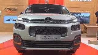 Citroën Berlingo Size M PureTech 110 S&S BVM6 Shine Combi Van (2019) Exterior and Interior