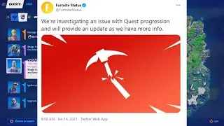 The Week 7 Epic Quests Are GLITCHED! (Season 5 Week 7 Quest Progression Not Working)