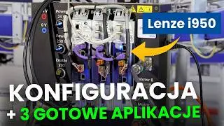 Serwonapęd Lenze i950 w praktyce - konfiguracja z PLC Siemens (EasyStarter, TIA Portal)