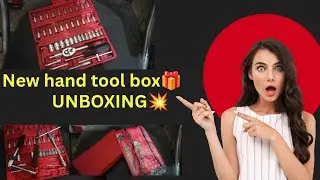 New hand tools box unboxing 🎁total steel set ☑️💥👍