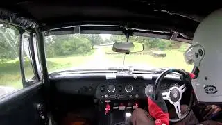 MG Midget 1500 - Loton Park Hillclimb onboard new PB - Aug 24