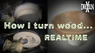 #DREXELN A61/1x klassische Eschenholz-Schale &Oslash;25 #drechseln #woodturning