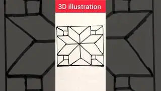 3d illustration drawing #shortsfeed #shorts #short #youtubeshorts #trending #viralvideo