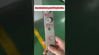ow to Weld Nuts to High-Carbon Steel Perfectly? CD Welding Machine Demo #spotwelding #weldingprocess
