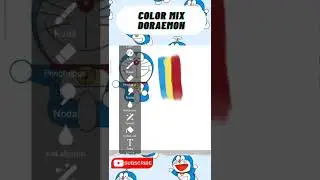 Color MIX Doraemon | Campuran Warna Doraemon