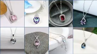 latest silver pendant and locket design for girls
