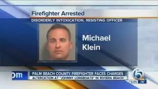 Palm Beach County firefighter faces charges