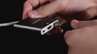 CASOLU USB CType C to HDMI Adapter Thumderbolt 3 to HDMI 4K Adapter USB C Digital AV Multi