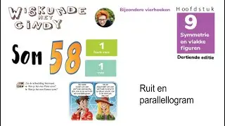 Klas 1 H9 V1 som 58 parallellogram en ruit beweringen met wie eens Peter en Esmee