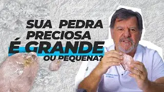 Quantos quilates teria que ter uma pedra preciosa para ser considerada uma grande pedra?