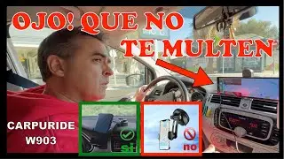 GPS con CAMARA 350º Carpuride W903 para tu AUTOCARAVANA/FURGO/coche con CARAVANA #35