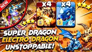 Clash Of Clans TH 17_Dragons ComboAttack 2