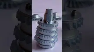 Making a Jet Engine axial compressor