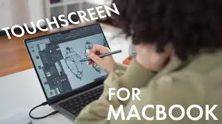 Intricuit Magic Screen: The World's First Snap-on Touchscreen for Your MacBook