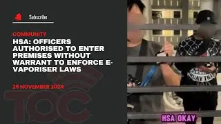 HSA: Officers authorised to enter premises without warrant to enforce e-vaporiser laws