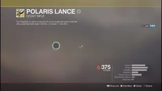 Destiny 2 Polaris Lance perfect fifth kills catalyst farm