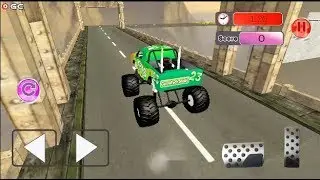 Impossible Monster Truck Stunt Driving - 4x4 SUV Offroad Games - Android gameplay FHD