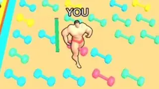 BINARAGA BEROTOT | Muscle Race 3D | Android Game | #shorts, #gaming