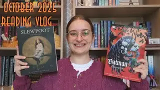 Witches, Vampires & Poster Books! (October 2025 Reading Vlog) | Bailey's Book Bites 