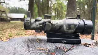 Trijicon 4x32 ACOG TA01NSN308 Scope with Amber Center Illumination Reticle  Review