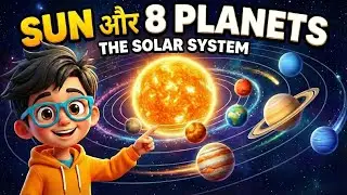 Solar System for Kids | Sun & 8 Planets Yaad Karne Ka Trick | The Unboring Tutor Vivaan.