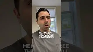 3 things you need as a real estate investor #realestatemindset #motivation