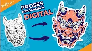 GAMBAR DI IPAD PRO MENGGUNAKAN APLIKASI PROCREATE