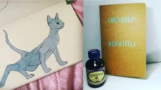 Inktober 2018 Sketchbook Tour and Giveaway (closed)