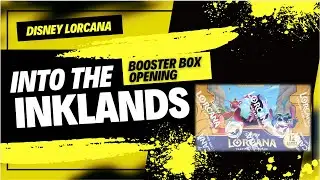 Journey into Enchantment: Disney Lorcana Into the Inklands Booster Box Unboxing!
