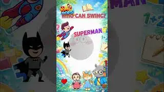 Super Hero Quiz 🧠 | Who Can Swing? 🕷️ Superman 🦸 Batman 🦇 Spider-Man