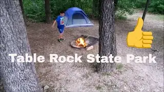 Camping at Table Rock State Park