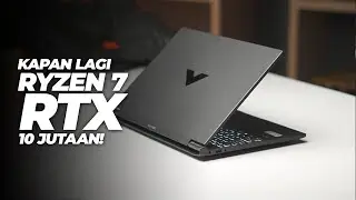 HP VICTUS 15 FB3126AX | MUMPUNG MASIH ADA!! BUNGKUS KAWAN R7+RTX SERIES 10 JUTAAN !!