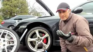 Winter to All Season tire swap and deep clean of the wheels and wheel wells