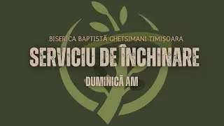 1 Februarie 2026 AM | Efeseni 5:18&ndash;21 | Biserica Baptistă Ghetsimani Timișoara