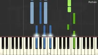 Christophe - Les mots bleus (piano facile)