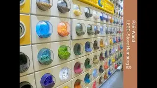 Steine und Teile aus der Wand vom Hamburger Lego Store (#35) vom 22.09.2022