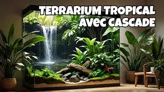 JE CR&Eacute;E UN TERRARIUM TROPICAL AVEC CASCADE