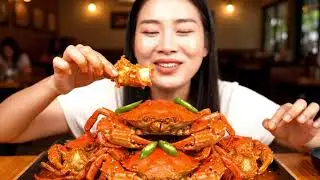 MASSIVE King Crab Feast! 🦀 Fresh & Juicy Seafood Mukbang ASMR