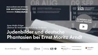 Der Hassprediger. Judenbilder und deutsche Phantasien bei Ernst Moritz Arndt