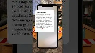 Neue Bu&szlig;gelder f&uuml;r Sperrm&uuml;ll! Bu&szlig;geldrahmen f&uuml;r illegalen Sperrm&uuml;ll. Sperrm&uuml;ll illegal abladen