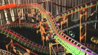 Big Apple / Wacky Worm - a K'NEX Roller Coaster by Maxlaam