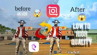 4k HDR QALITY TUTORIAL😱🤯FULL HDR AND SMOOTH EDITING FREE🫨😲